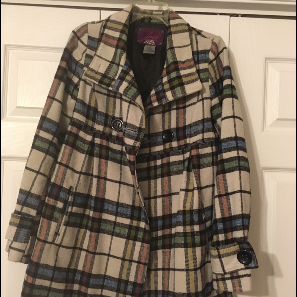 Plaid Jack by BB Dakota Peacoat